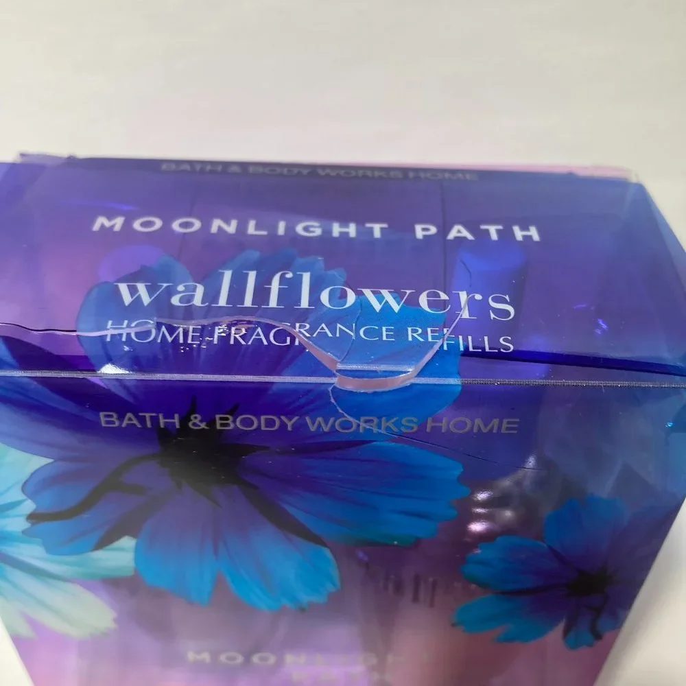 DAMAGED Bath & Body Works Wallflowers Moonlight Path 6-2 Packs DISCONTINUED